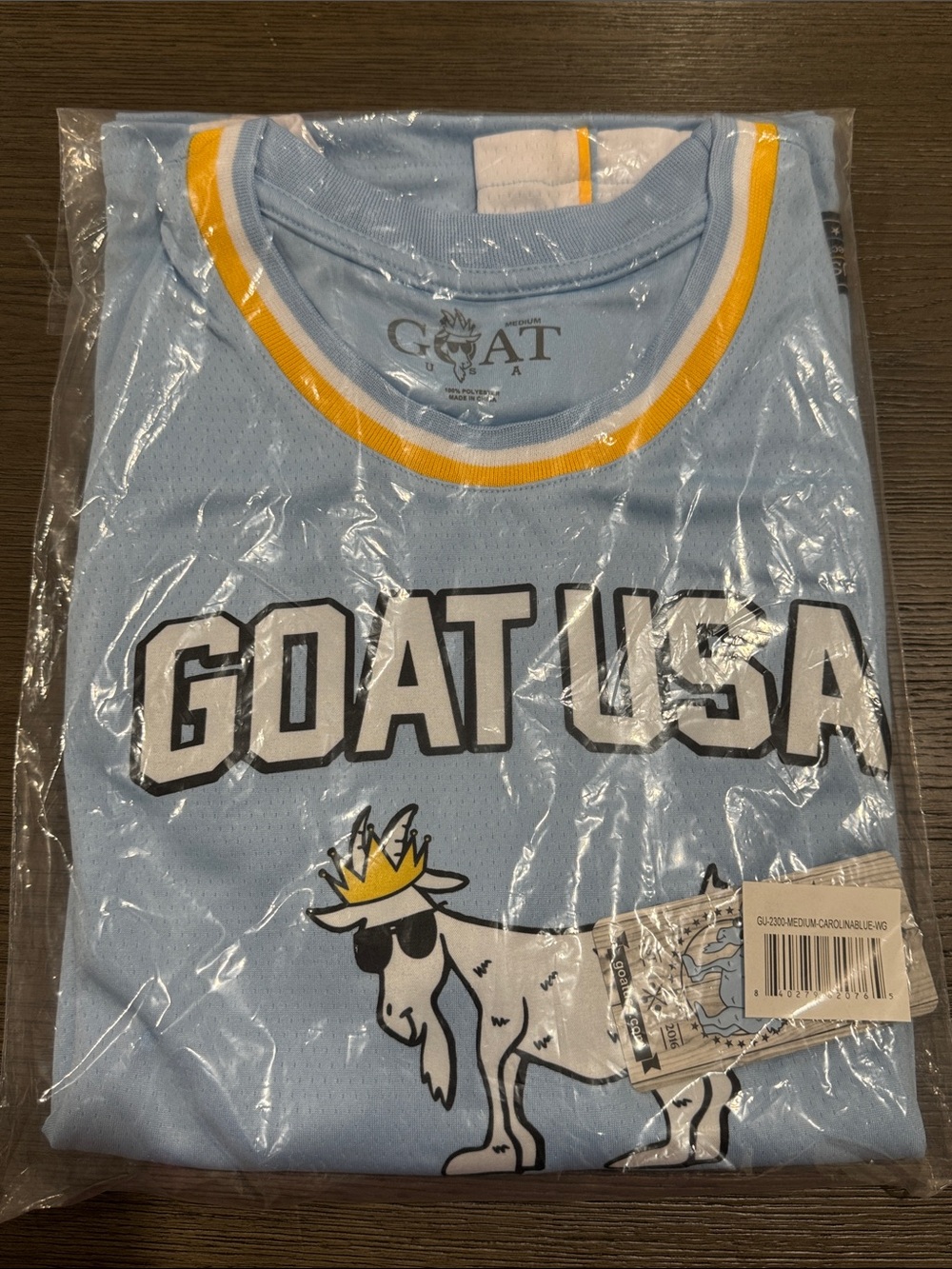 GOAT USA OG Basketball Jersey NWT M